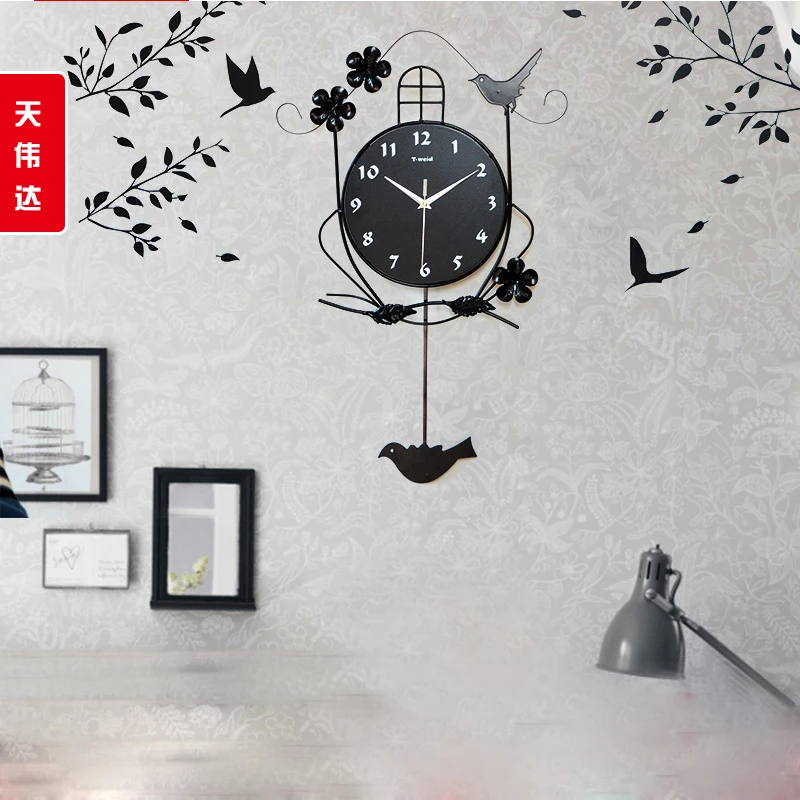 Домашние украшения для дома современные часы гостиной спальни классические