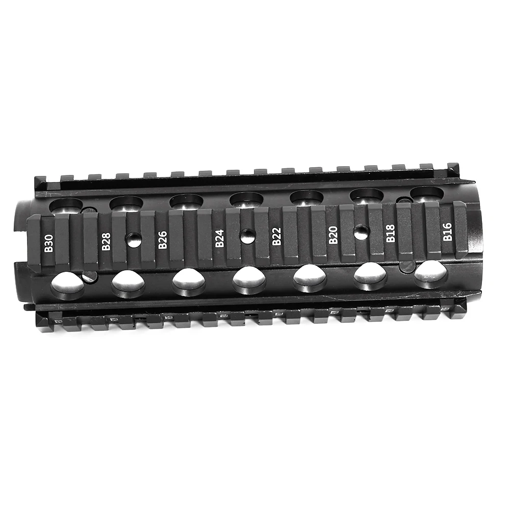 M4/ M16 Airsoft AEG RIS Handguard 6 7 дюймов CNC Picatinny Quad рельсы 20 мм 4 рельсовая система Tacband G13M