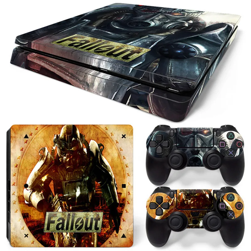 OST стикер Fall Out дизайн виниловая наклейка кожи для Play station 4 Slim консоль и