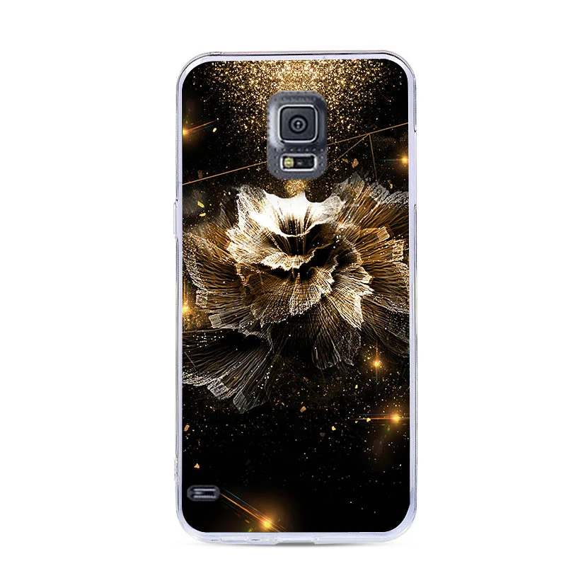 70 Чехол для samsung Galaxy S5 mini, прозрачный мягкий чехол из ТПУ для samsung S5mini SM-G800F G800, силиконовая задняя крышка 4,5" - Цвет: 70