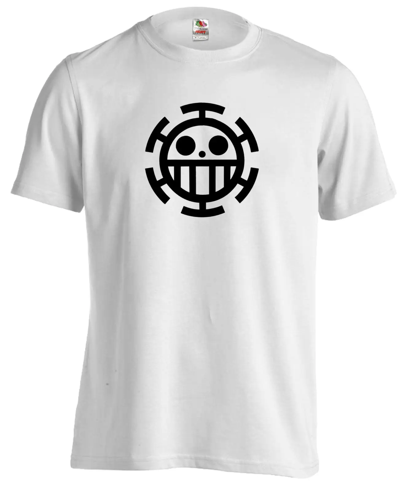 Trafalgar Law One Piece Flag Jolly Roger Manga аниме футболка новые футболки Забавные топы Новые