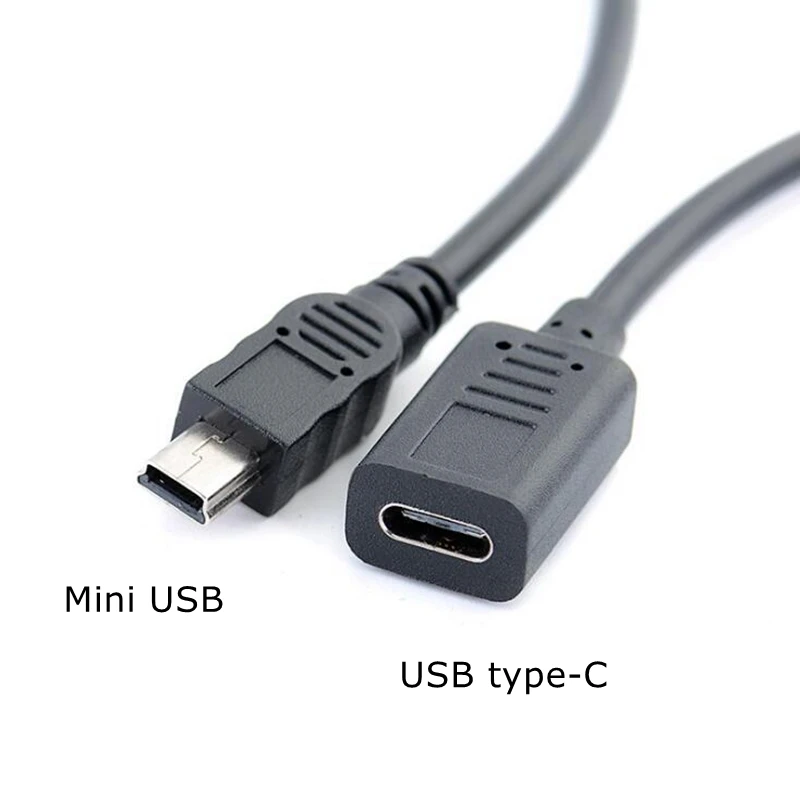 Кабель USB Type c на Mini 2 0 25 см|Кабели передачи данных| |