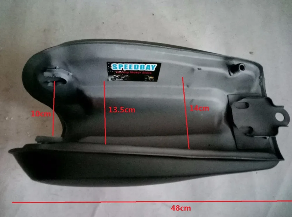 Матовый черный глянцевый винтажный Cafe Racer Wuyang WY125 XF125 YJM125 YBR125 YB125SP бензиновый 8-9л