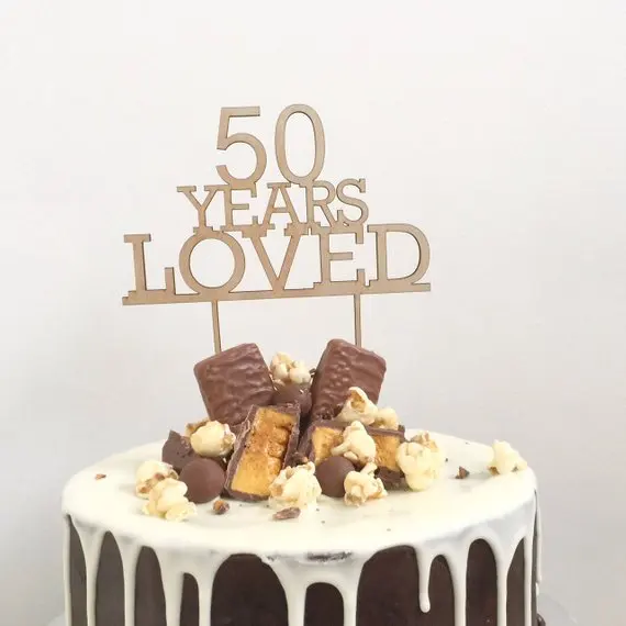 На заказ возраст день рождения торт Топпер 60 лет Любимый Торт Топпер 60-й день рождения торт украшение с днем рождения 60 торт Топпер