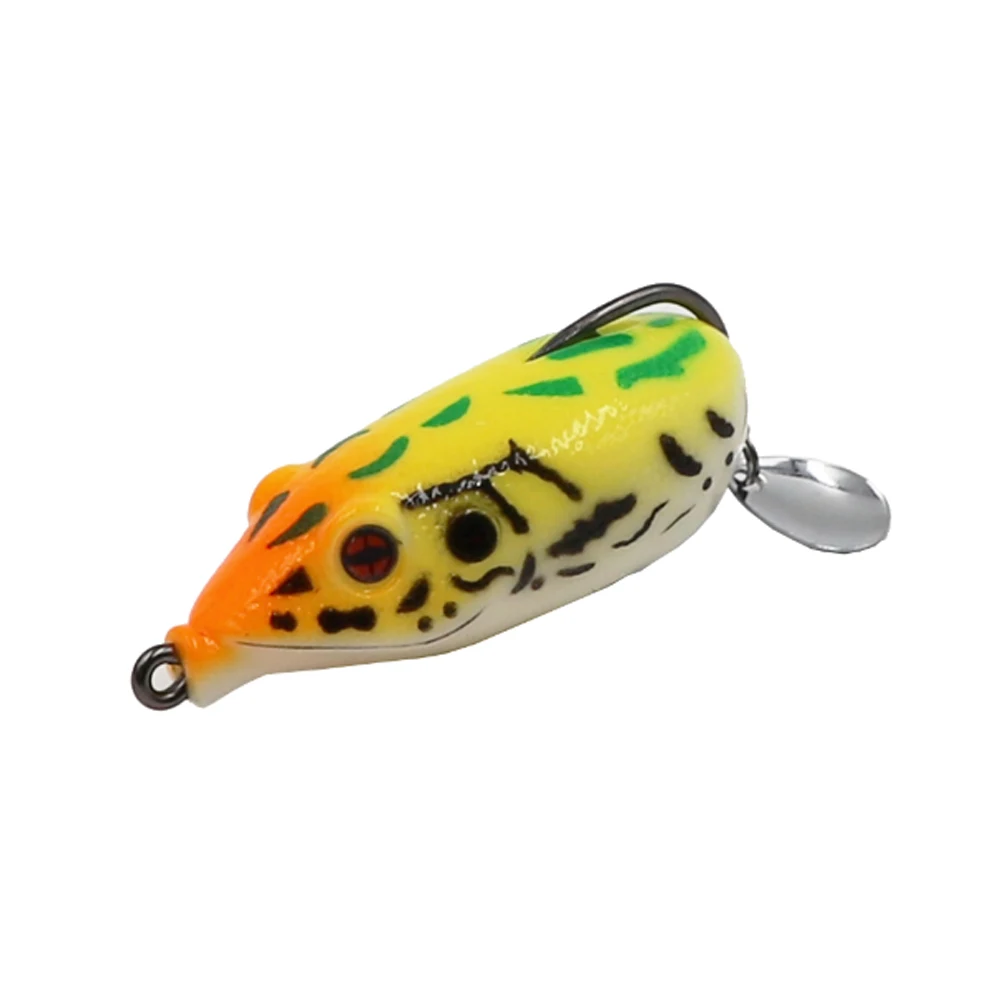NOEBY Fishing Frog Bait 55 мм 14 г Topwater Lure Isca De Pesca Leurre Dur Souples Wobler Na Ryby Мягкая приманка для соленой воды