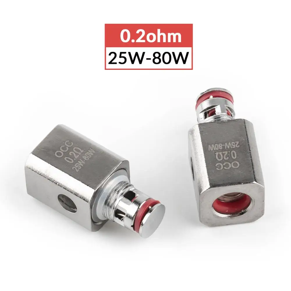 Volcanee 5 шт. OCC сменные катушки для вейпа 0.5ohm 1.5ohm SUBTANK Mini Nano Plus Subox атомайзер