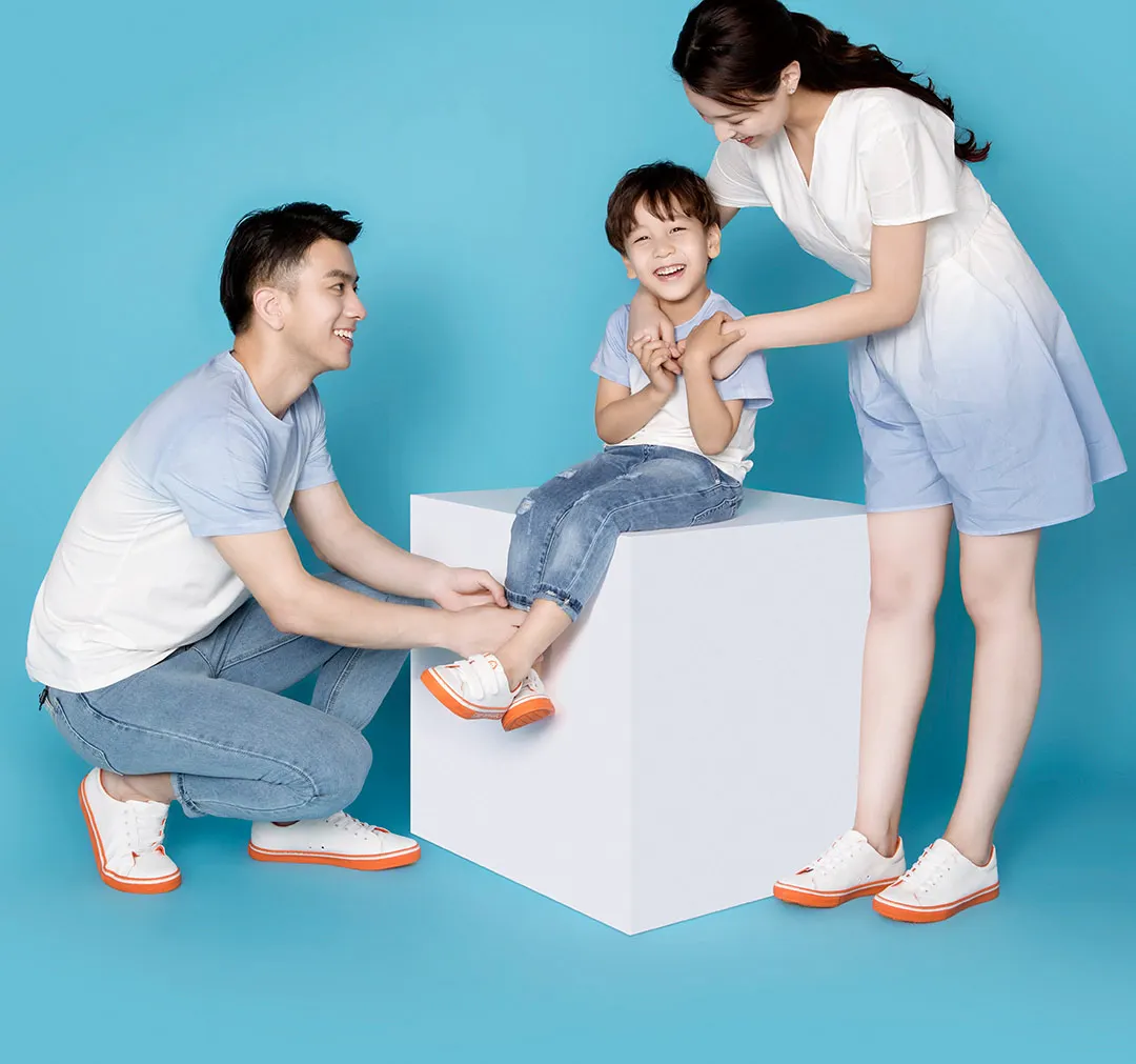 Xiaomi Mijia Youpin маленький вид родитель-Детская текстильная обувь ноская удобная и стильная родитель-ребенок время