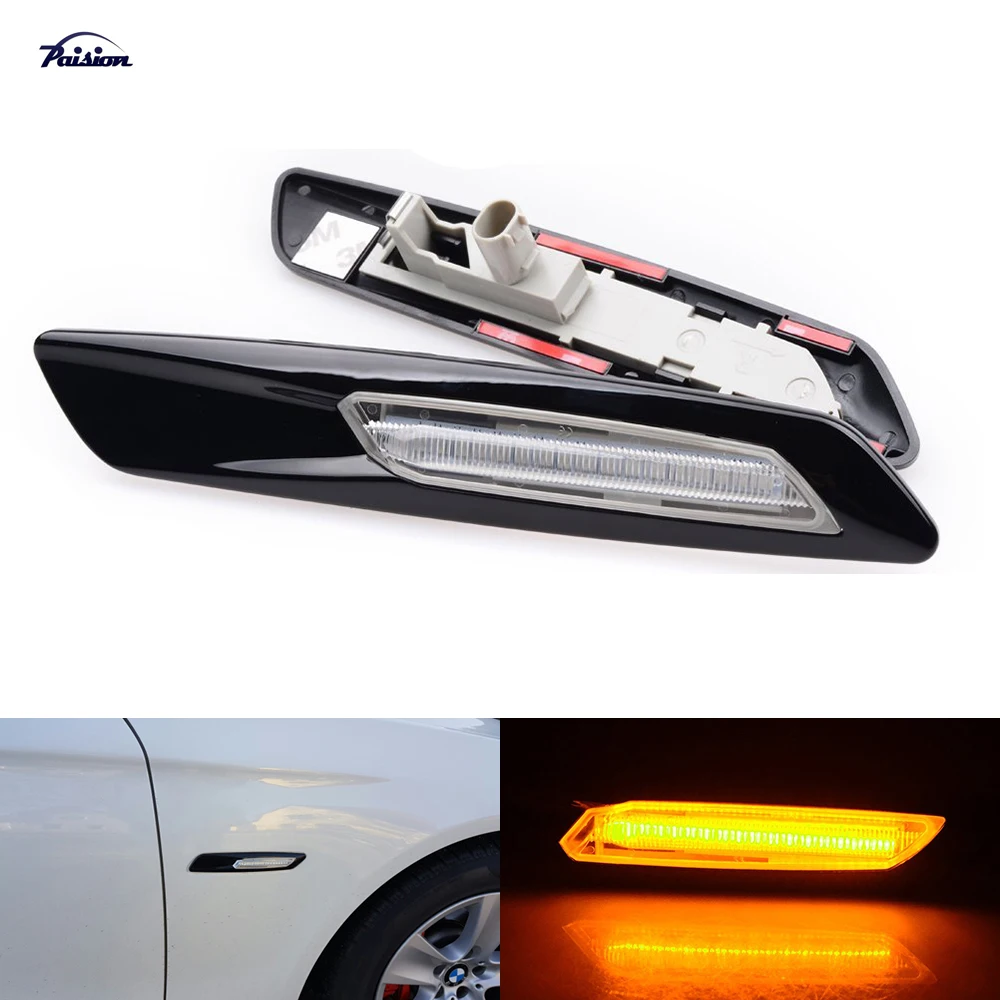 Светодиодный указатель поворота для BMW E60 E61 E81 E82 E87 E88 E90 E91 E92 E93 X1 E84 X3 E83|light for bmw|turn