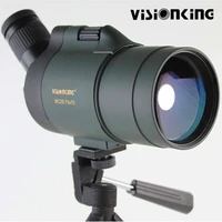 visionking 25 75x70 waterproof hunting spotting scope optic sight monocular telescope for birdwatchinggolfshooting with tripod