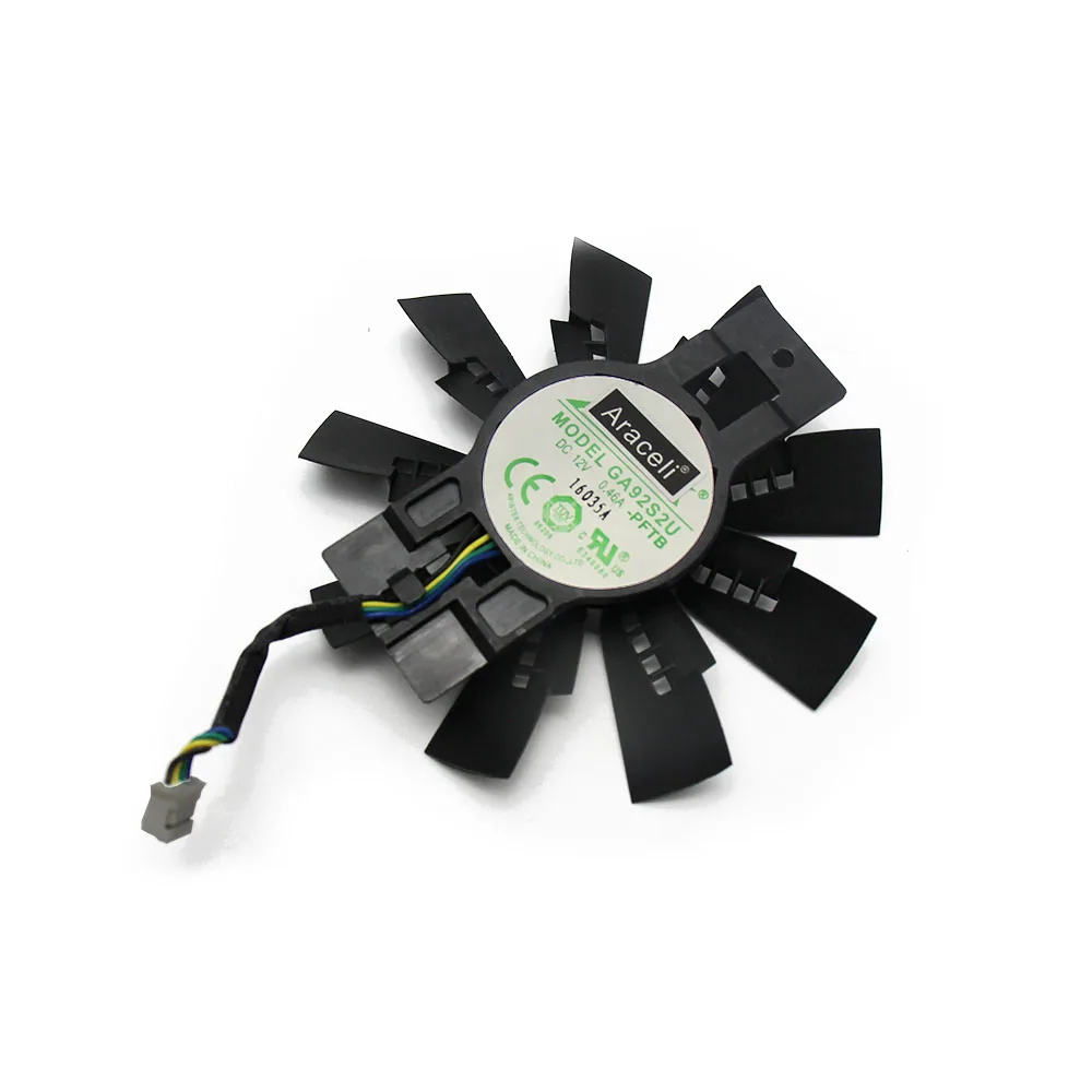 GA92S2U GTX 980Ti DC12V 0.46A для ZOTAC GTX980Ti AMP Экстремальный Вентилятор Охлаждения видеокарты