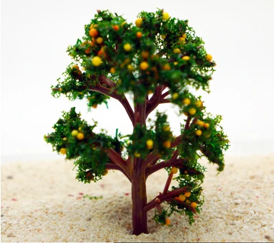

1Pcs/artificial fruit tree /miniatures/cute plant/fairy garden gnome/moss terrarium decor/crafts/bonsai/bottle garden/model