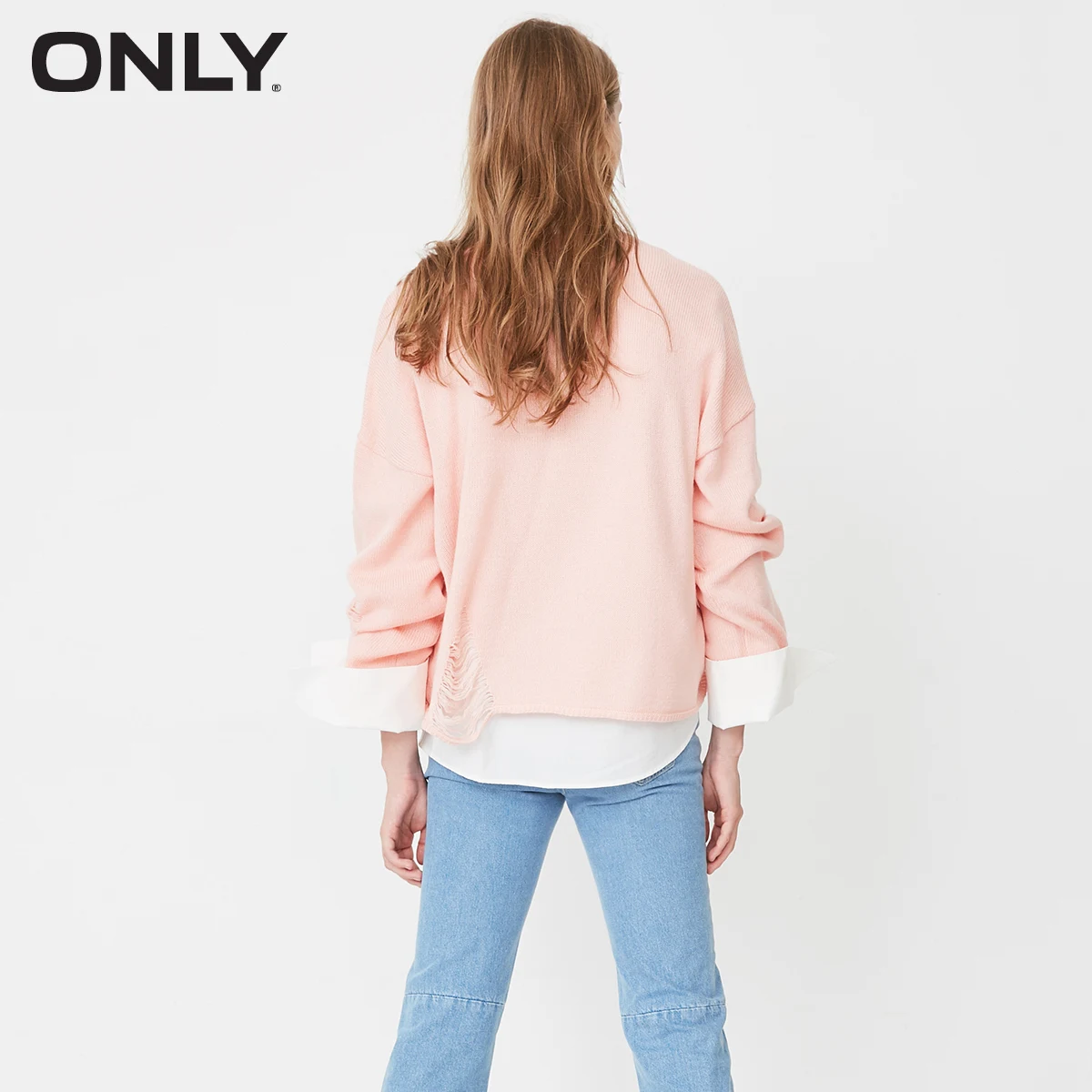 Только 2019 новые осенние женские с буквенным узором трикотажные | 118124528 Женская