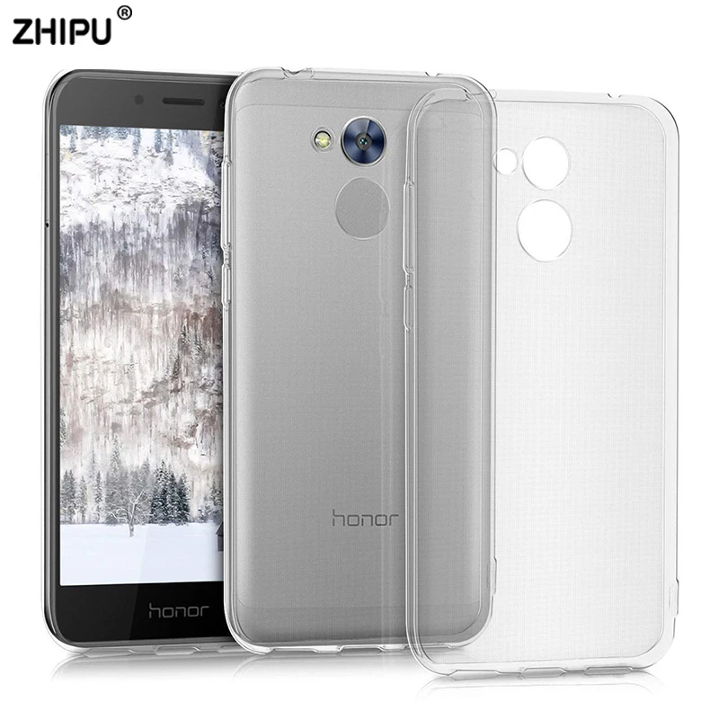 Чехол для huawei Honor 6A 6C 6X TPU Силиконовый Прозрачный Бампер Мягкий чехол для huawei Honor 6A Pro 6CPro прозрачный чехол на заднюю панель