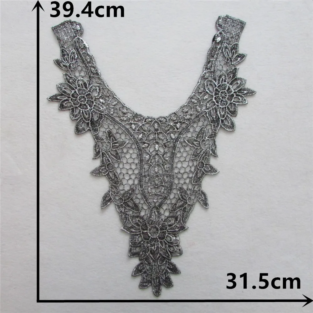 1 шт. аппликация для воротника и кружева YL699|lace collar|collar appliquelace collar applique |