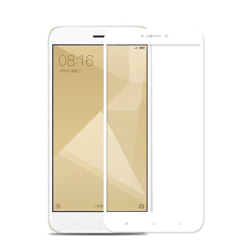 Для Xiaomi Redmi 4X защита экрана Mocolo полное покрытие 9H Закаленное стекло пленка для Redmi 4X Стекло защита экрана - Цвет: Redmi 4X White