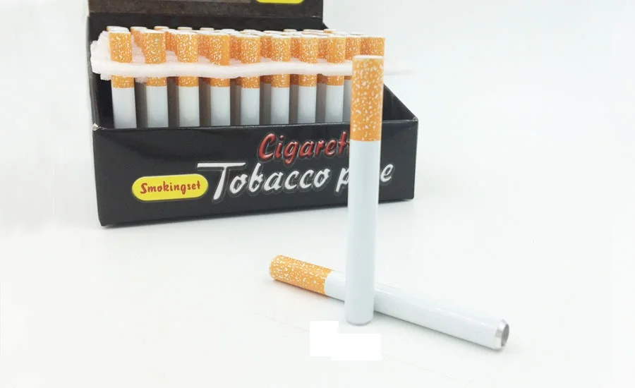 Оптовая продажа алюминиевого сплава табак металлических труб в виде сигареты