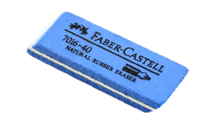 Faber-Castell натуральный резиновый ластик для чернил песок резиновый перьевая ручка Резина No.7016-40 поставки