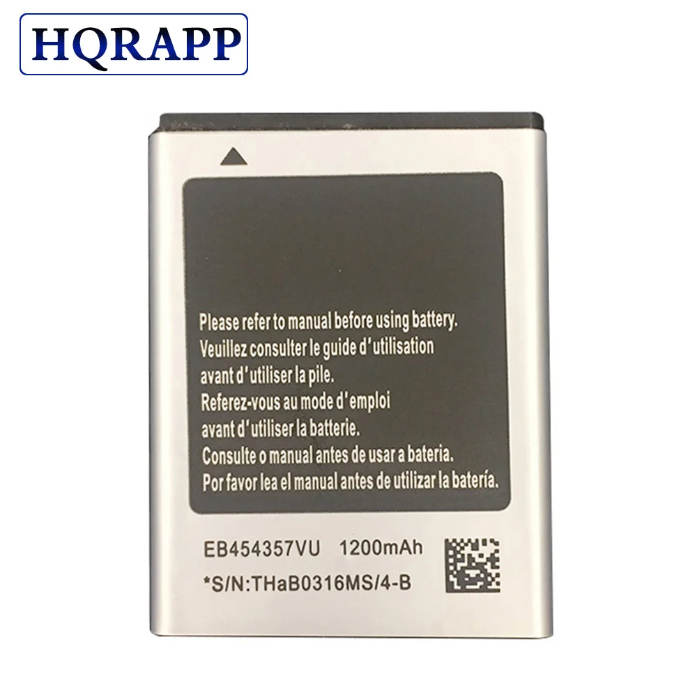 Аккумулятор EB454357VU для Samsung Galaxy GT-S5360 GT-S5368 GT-S5380 Pocket GT-S5302 GT-S5300 Wave Y | Мобильные