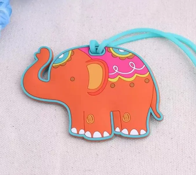 Lucky elephant багажная бирка для свадебного детского душа вечерние подарки гостей 20