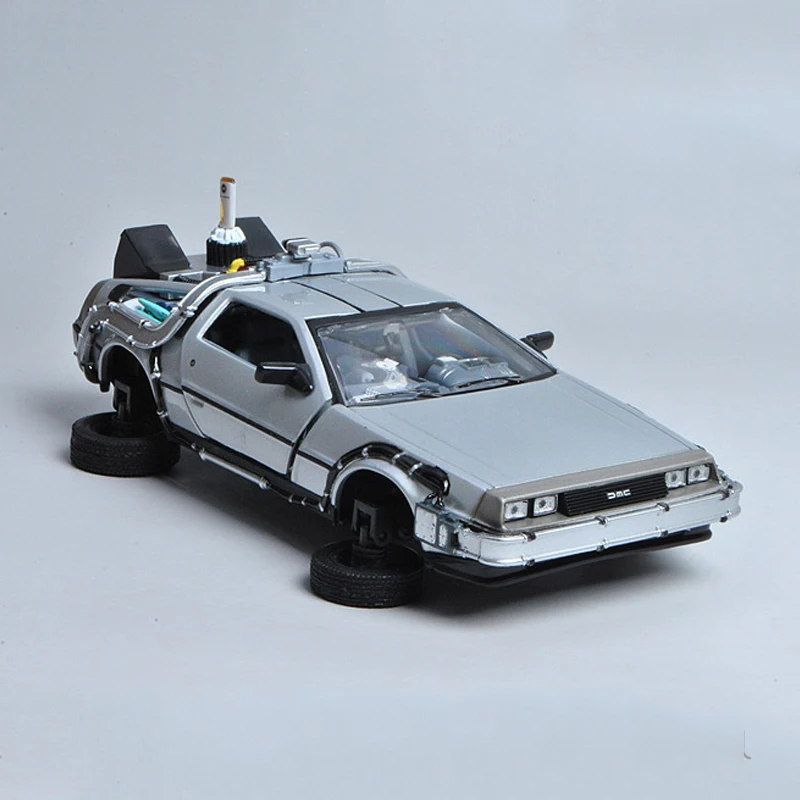 Крутые 1:24 модели автомобилей из фильма литья под давлением Назад в будущее