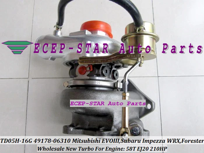 TD05 16G 49178 06310 06300 14411AA091 Турбокомпрессор Для Mitsubishi EVO 3 для SUBARU Impreza WRX GT555 1997 58T