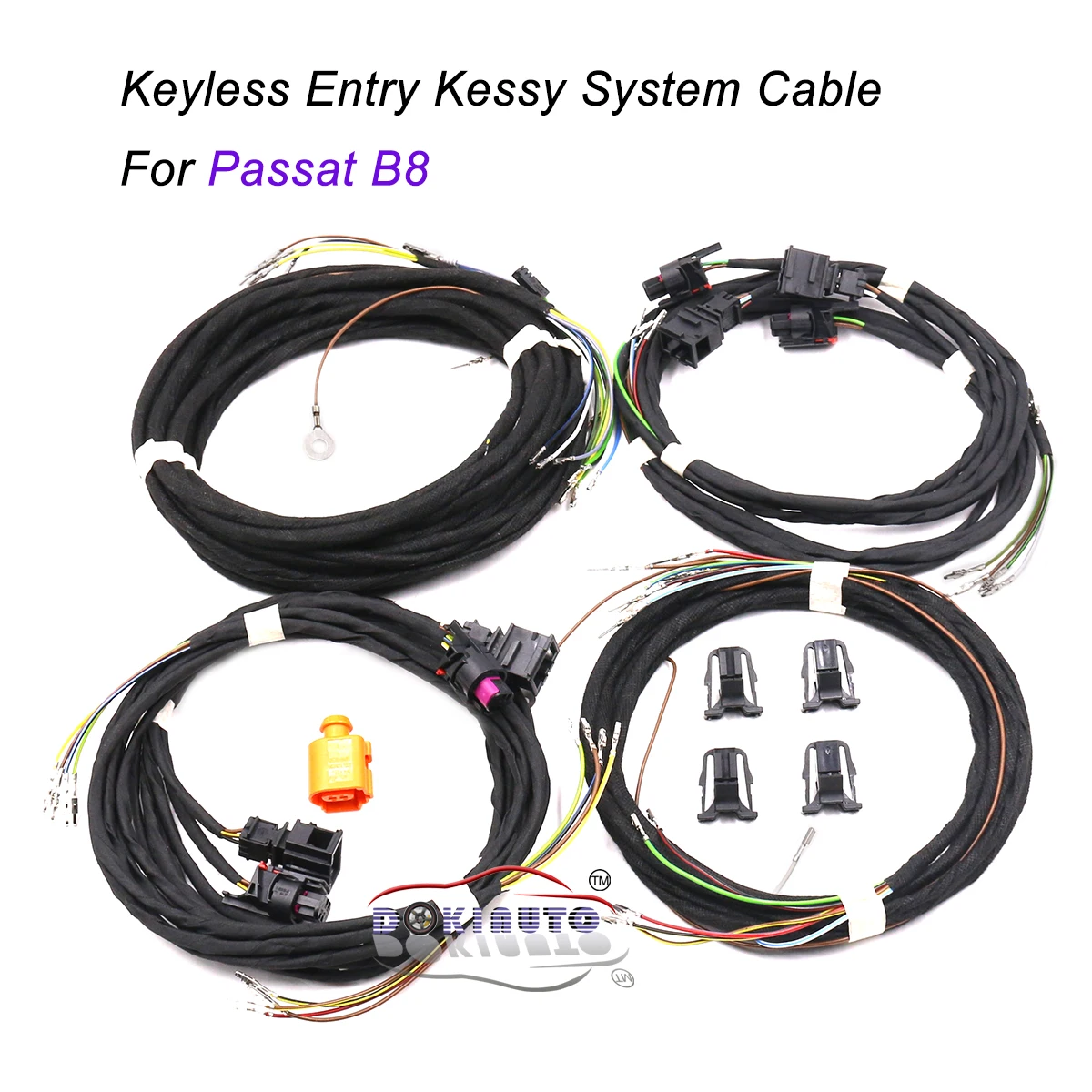 Для VW Passat B8 бесключевая система Kessy cable Start stop система жгут провода кабель