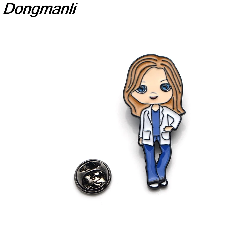 p3553 dongmanli medical greys anatomy tv show doctor nurse enamel pins and brooches for lapel pin backpack bags badge gifts free global shipping