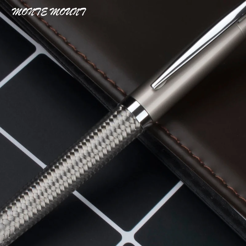 Оригинальная шариковая ручка MONTE MOUNT металлическая Тяжелая уникальный дизайн