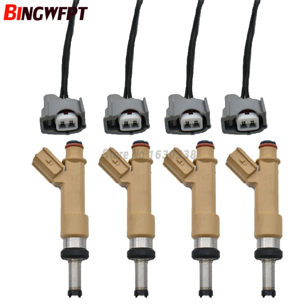 4 шт./лот новая Форсунка топливного инжектора с заглушками 23250-0T010 23250-39145 23250-37010