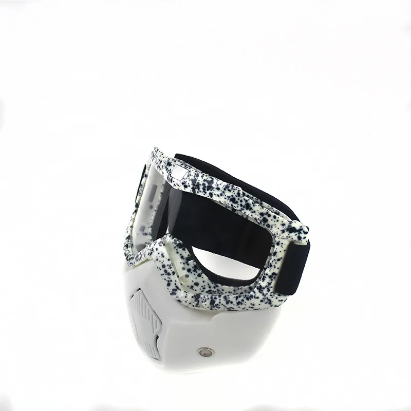 Новое поступление самая популярная Съемная модульная маска очки и рот мужская