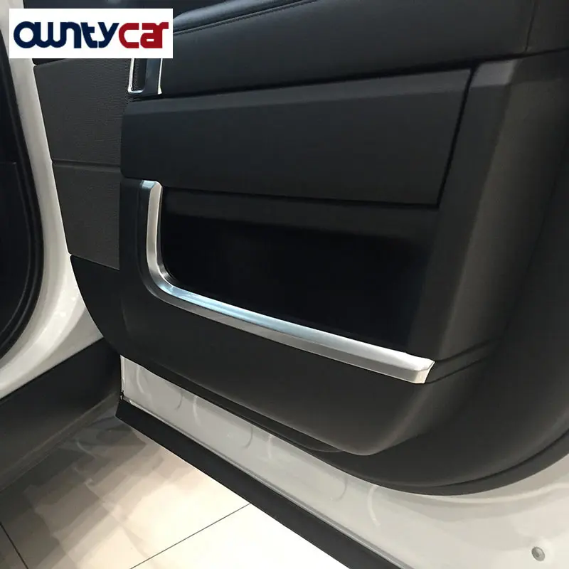 4 шт./компл. ABS хромированные аксессуары для интерьера Боковая дверь молдинг