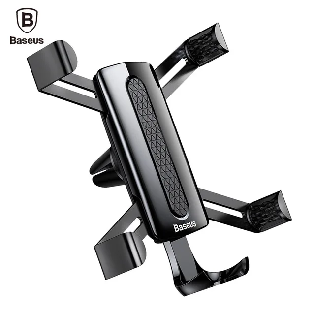 BASEUS Spinner Автомобильный держатель для iPhone X 8 7 Samsung Примечание S8 Универсальный Паук