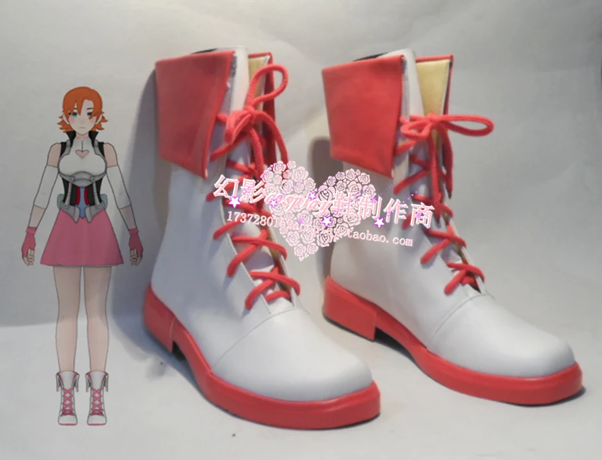 RWBY/костюм для косплея Nora Valkyrie короткие ботинки костюмированной вечеринки на