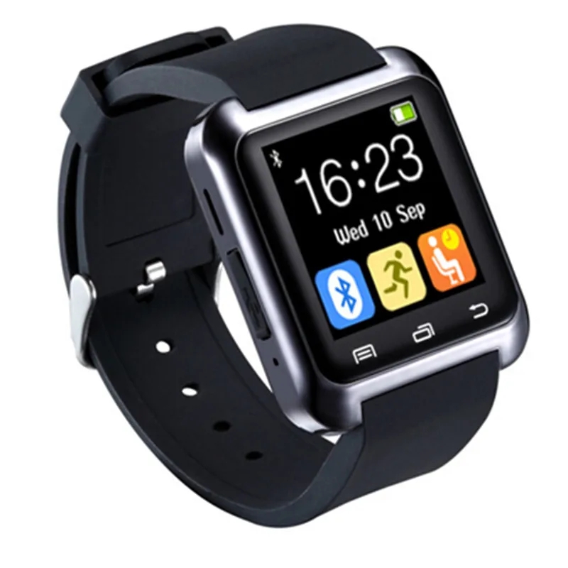 U80 Bluetooth 4.0 SmartWatch мобильный телефон sportswatch шагомер для Android Samsung S3/S4/S5/S6 Примечание