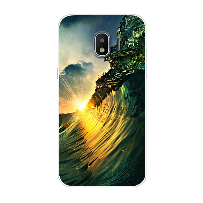 Чехол для Samsung Galaxy J2 Pro 2018 прозрачные силиконовые чехлы с рисунком J250F J250 |