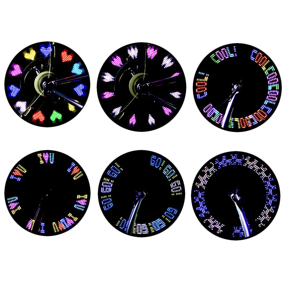 1 шт. 12 моделей шина для велосипеда колпачки клапана светодиодная лампа на колесо