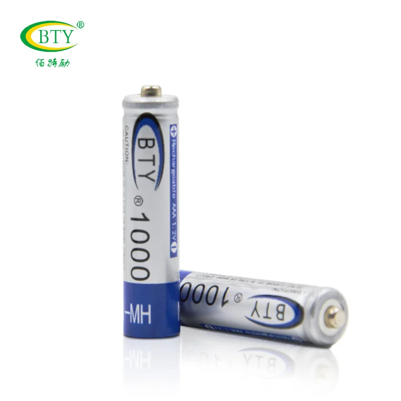 Аккумуляторная батарея BTY N95 AA AAA EU зарядное устройство с 4x 1000 mAh 1 2 V Ni MH