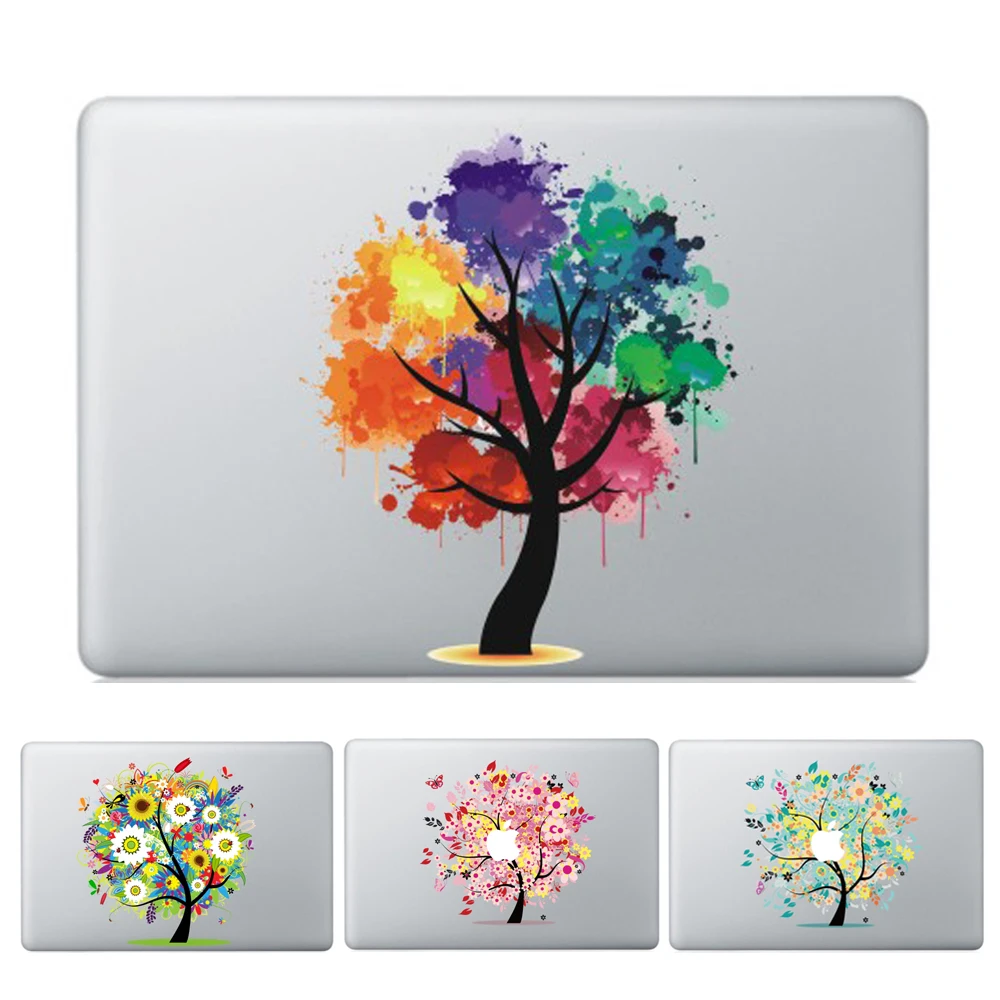 GOOYIYO новая наклейка для ноутбука Виниловая частичная цветная Дерево Кожа Macbook Air