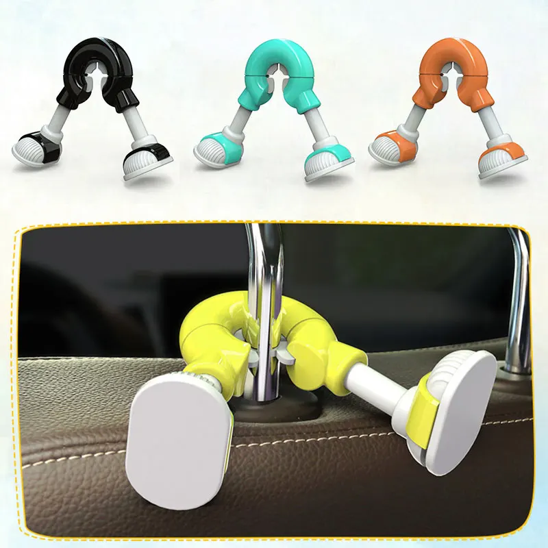 

Bags Hook Headrest Hook Universal Car Hook Pothook Headrest Bags Cars Hook Durable Colorful
