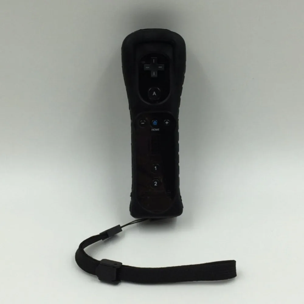 Беспроводной пульт дистанционного управления для wii Plus, геймпад с силиконовым чехлом, чехол с датчиком движения для nintendo