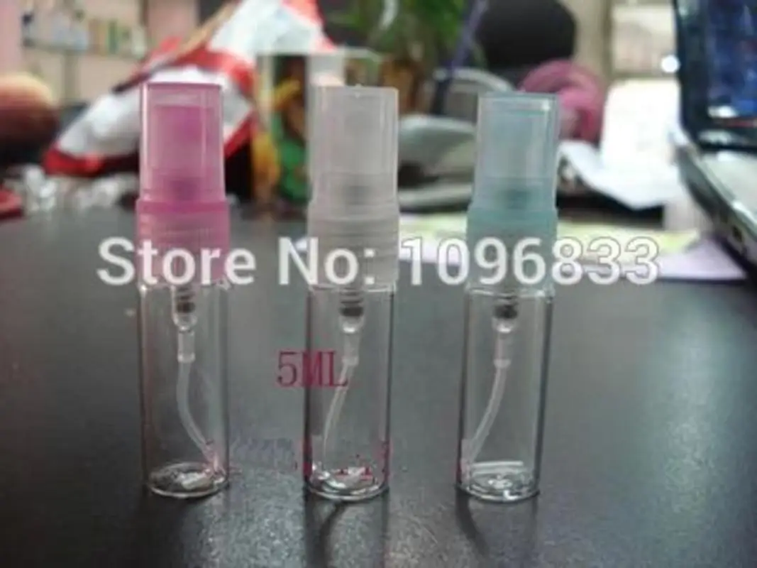 

5CC Glass Perfume Bottle, 5ML Glass Atomizer, Empty Vial, Parfum Packing Bottle, Perfume Atomizer, Glass Spray Bottle,100pcs/Lot