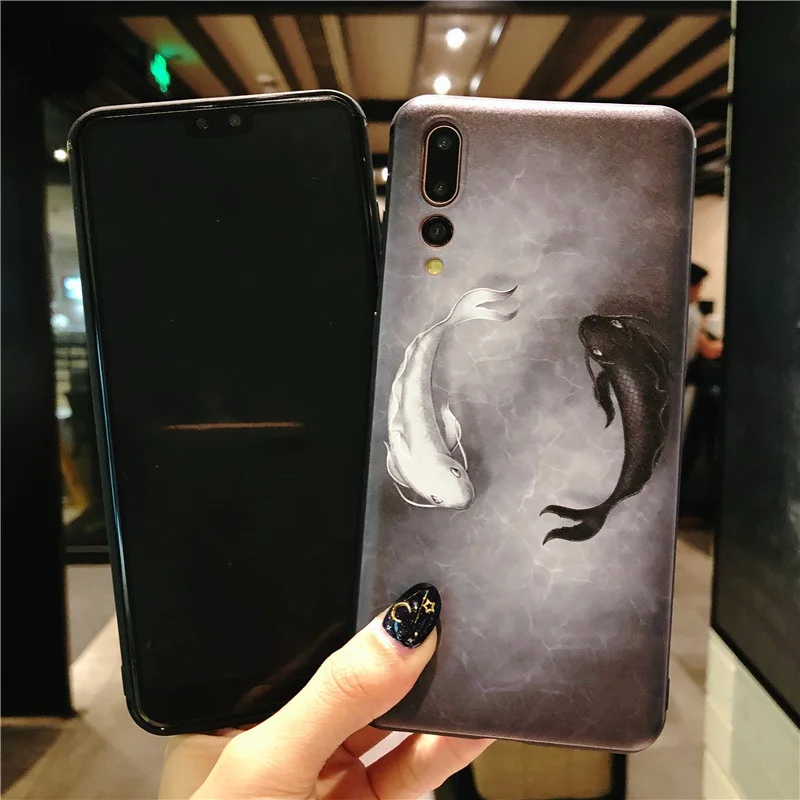 MOLIKE Case For HUAWEI P20 P10 Cute Floral Patterned TPU Back Cover for Pro Soft Silicone Phone Cases Coque |