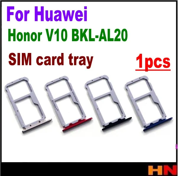 1 шт. слот для держателя SIM карты Huawei Honor V10|Шлейфы мобильных телефонов| |