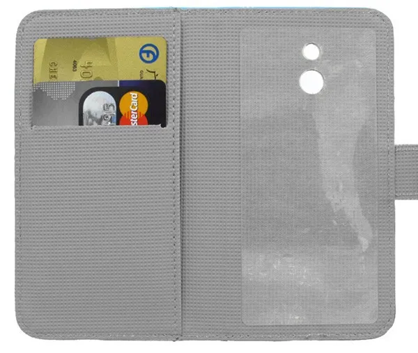 Кожаный чехол держатель карты мобильного телефона сумка Protector кожи флип wa для ZTE