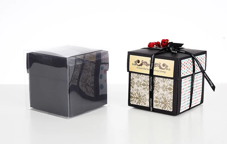 1 комплект DIY Explosion Box сюрприз, подарок на день рождения праздничные Свадебные украшения бумажная коробка альбом для скрапбукинга Baby Shower Декор