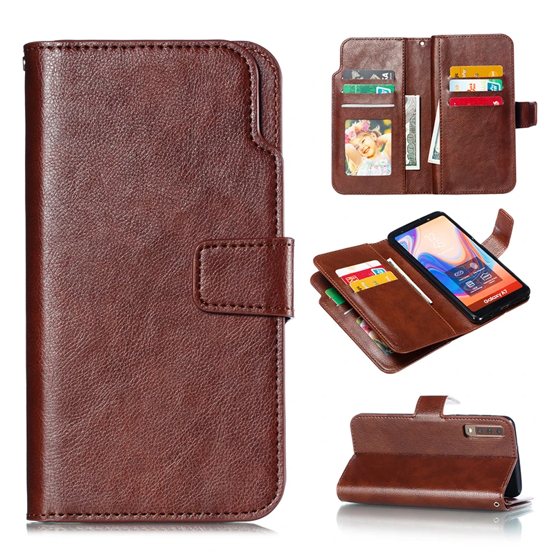 wallet flip leather case for samsung galaxy a52 a72 a32 a13 a22 a51 a71 a70 a50 s a40 a30 a20 a5 a7 2017 a6 a8 2018 phone cover free global shipping
