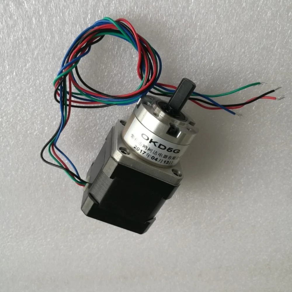 OK42STH38 1684AG5 4 свинцовый Nema17 шаговый двигатель 42 Мотор экструдер Шестерня StepperMotor