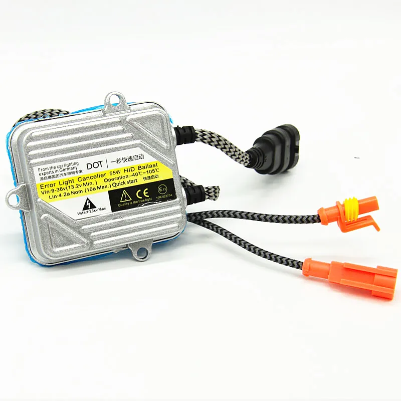 Dianshi HID ксеноновый балласт 12 V 55 Вт комплект для переоборудования автомобиля Замена лампочка h4 h7 h11 9005 hb3