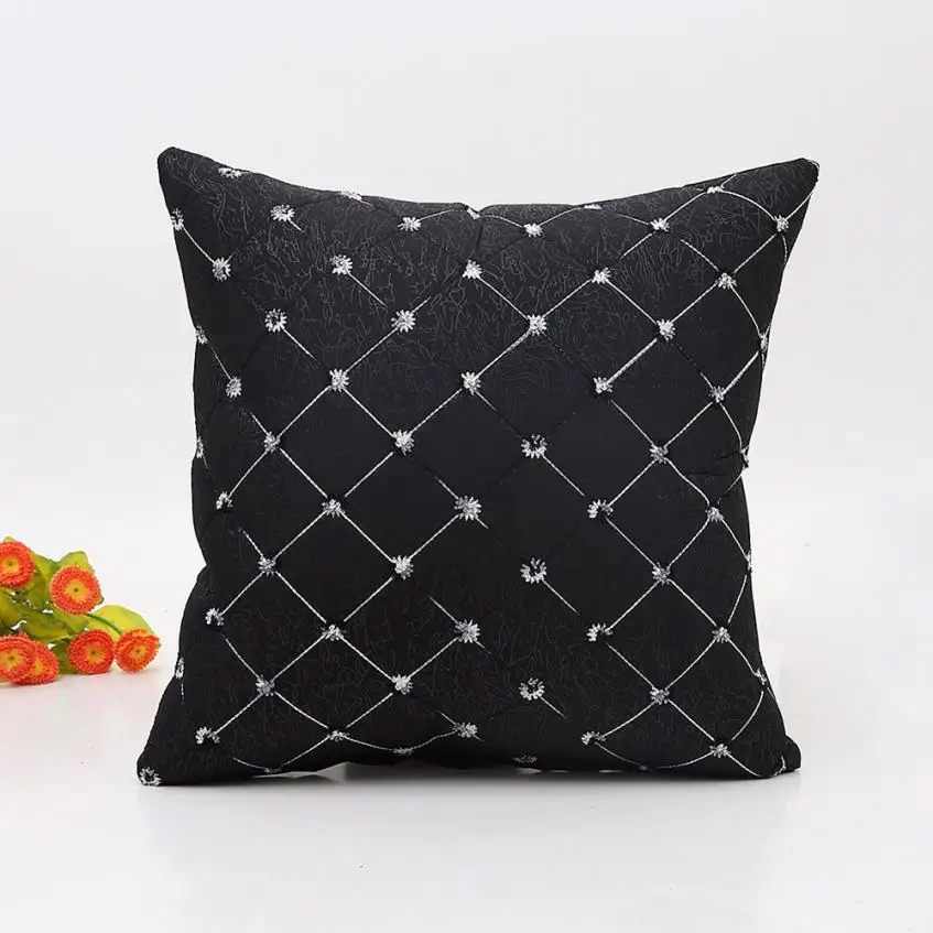 C Декоративные Чехлы для подушек наволочки домашняя кровать пледы квадратные