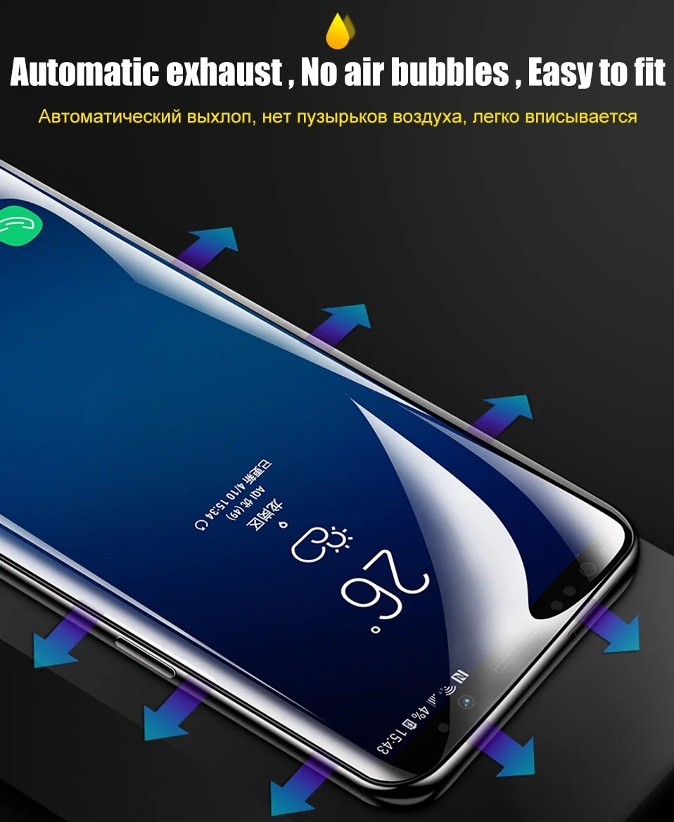 3D закаленное Стекло для samsung Galaxy S10 Lite плюс Экран протектор изогнутые Стекло для samsung Note 8 9 S6 S7 край S8 S9 плюс S10e